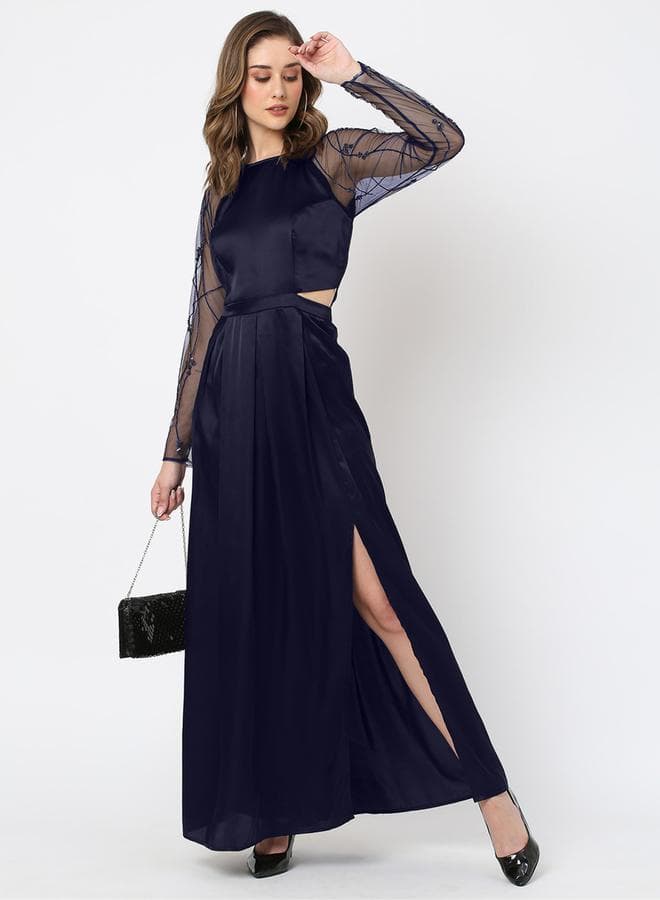 Cutout Maxi Dress — L
