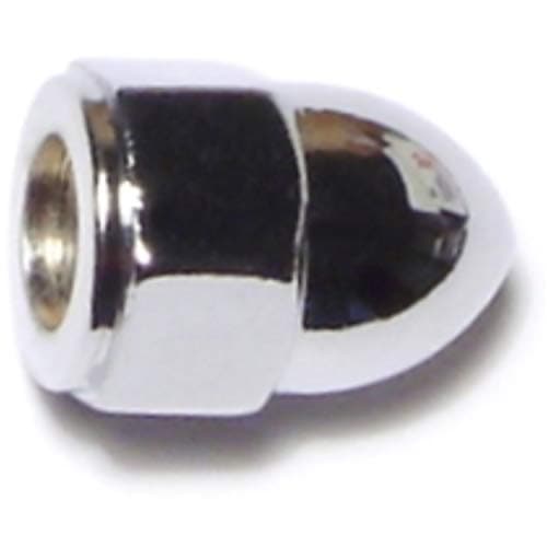 Hard-to-Find Fastener 014973132828 Coarse Acorn Cap Nuts, 1/4-20, Piece-10