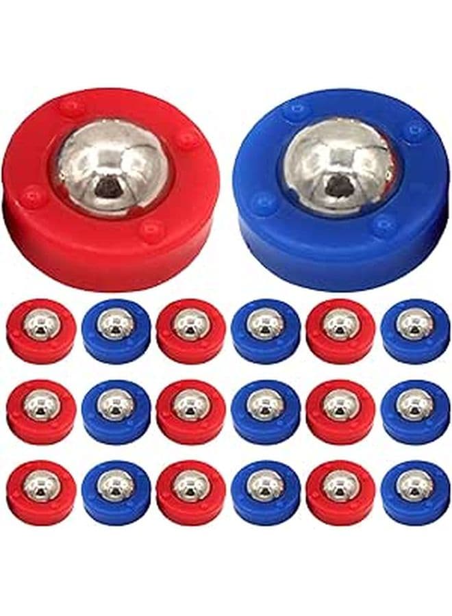 30 Pack Mini Shuffleboard Pucks Tabletop Rollers Family Games Party Sliders High Quality Durability Fun Game Set