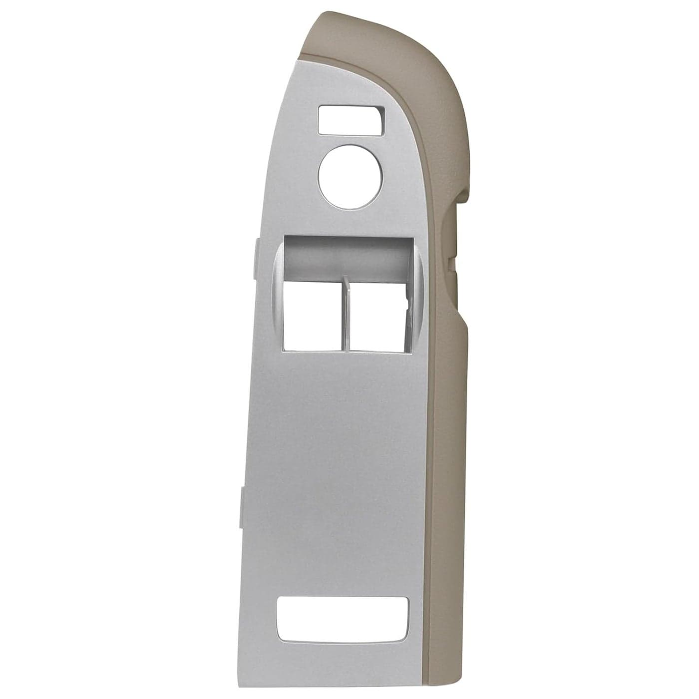 omoZone Window Switch Bezel Cover for Front Left Driver Side Door Control - Cashmere - Compatible with 2010-2014 Chevrolet Silverado & GMC Sierra