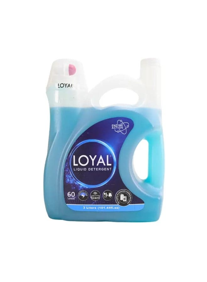 Loyal Liquid Detergent for Long Lasting Scent- 3 Ltrs
