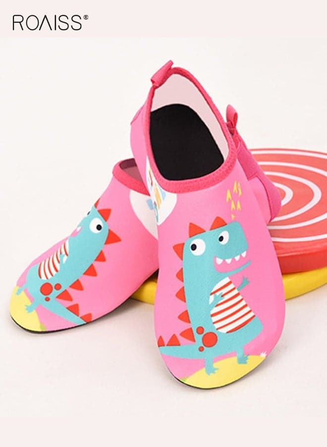 Girls Adorable Water Shoes, Quick Dry Beach Shoes with Non-slip Soles, Comfortable Breathable Aqua Socks for Girls, Suitable for Beach, Swimming Pool or Any Water Activity