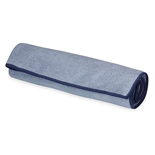 Gaiam Yoga Hand Towel (30" W x 20" L) – Lightweight, Absorbent Microfiber Towel for Hot Yoga, Pilates & Gym Workouts
