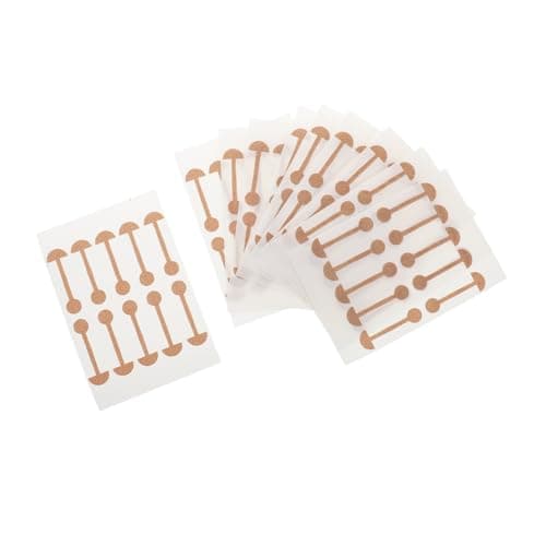 SAFIGLE 10pcs Nose Shaping Device Elastic Nose Strips Selfadhesive Wings Patches for Slimming Wide Nostrils Comfort Fit