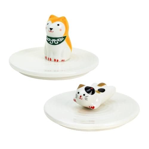 Sizikato 2pcs Porcelain Mug Lid, 4 Inch Ceramic Cup Lid