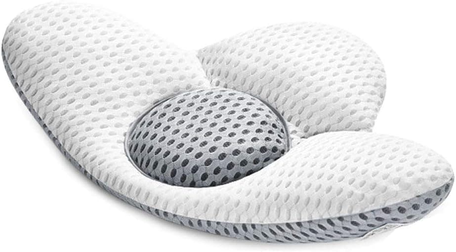 SEVIA Seat Cushion Buckwheat Pillow Lumbar Pillow Sleep Pillow Support Lumbar Muscle Strain for Planes Trains Buses Waist Support Cushion Pillow