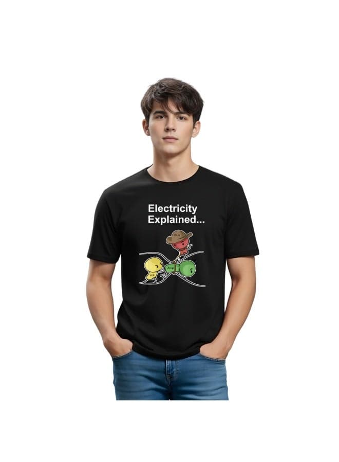 Funny Geek Science T-Shirt Design for Men - Science with a Smile - Science Jokes Printed Tshirt