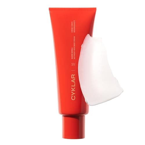 CYKLAR Nutrient Rich Body Cream NonGreasy Lotion for 48Hr Moisture Squalane Niacinamide Banana Flower for Hydration Skin Barrier Support Dry Skin Moisturizer 8oz Naked Neroli