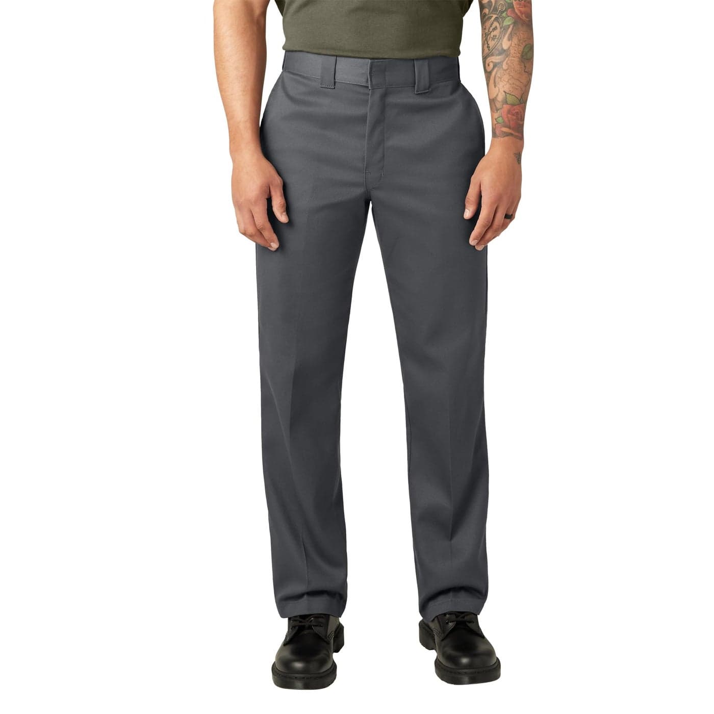 Dickies Mens 874F Flex Work Pant Charcoal 44 30