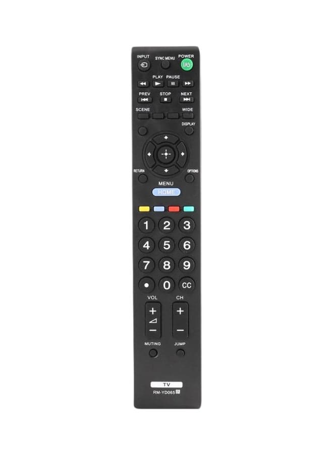 Remote Control For Sony LCD TV RM-YD065 Black