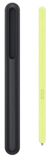 Galaxy Z Fold 6/5 S Pen Fold Edition Stylus Pen, Slim 1.5mm Pen Tip, 4,096 Pressure Levels for Samsung Galaxy Z Fold 5/6 5G Phones (Pen+Case-Green)