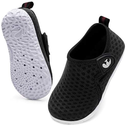 Baby Girls Boys Water Shoes Swim Barefoot Water Sports Aqua Socks Sneakers for Beach Sand Black 1218 Months Infant
