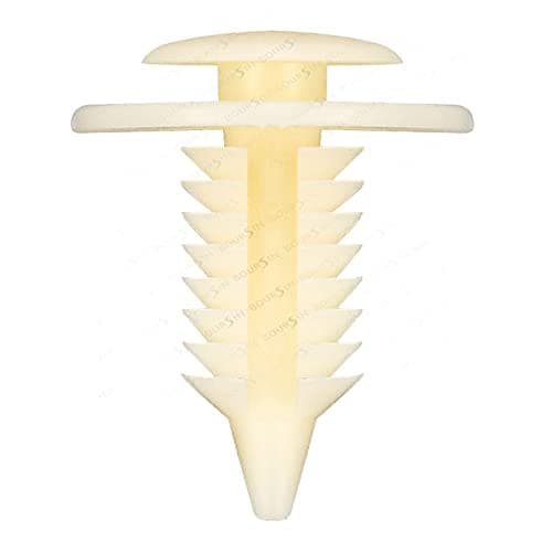 50Pcs Nylon Door Trim Panel Clips Retainers for Dodge Ram 1500 2500 3500 Pickup 1994-On Yellow 6503709