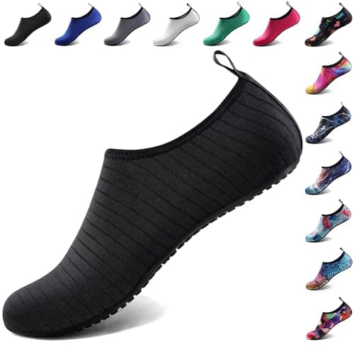 Water Shoes for Women Men Cruise Ship Essentials Accessories Beach Camping Gear Swim Item Supplies Must Haves Pool Gear Summer Adult Youth Size 10-11 Women/9-10 Men