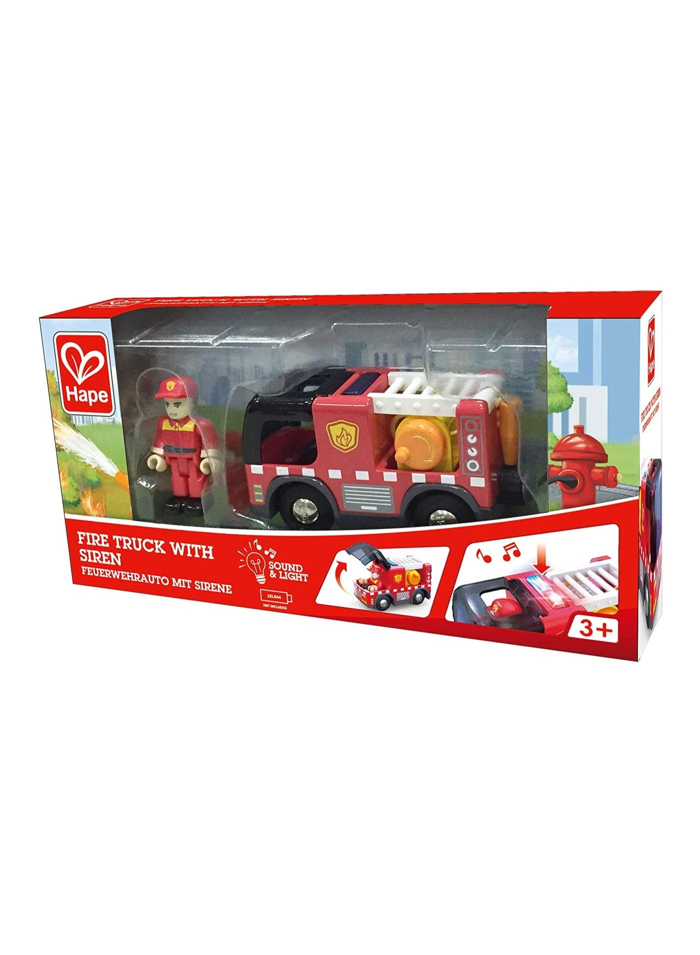 Hape Fire Truck with Siren