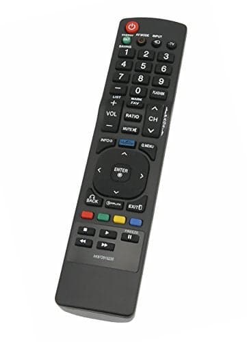 New Replace Remote AKB72915235 Compatible with LG TV 50PV400 42PT350 50PT350 50PV450 42PT200 50PT200 42PJ340 42PJ550 50PJ550 50PK340 50PK350 60PK280 42PT330 50PT330 60PV400 50PV430