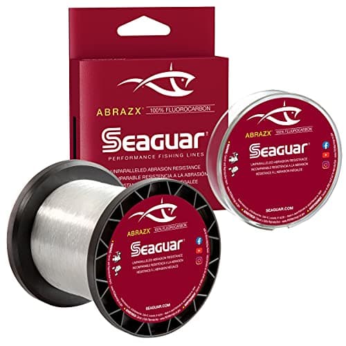 Seaguar AbrazX 100% Fluorocarbon Fishing Line 6lbs, 200yds Break Strength/Length - 06AX200