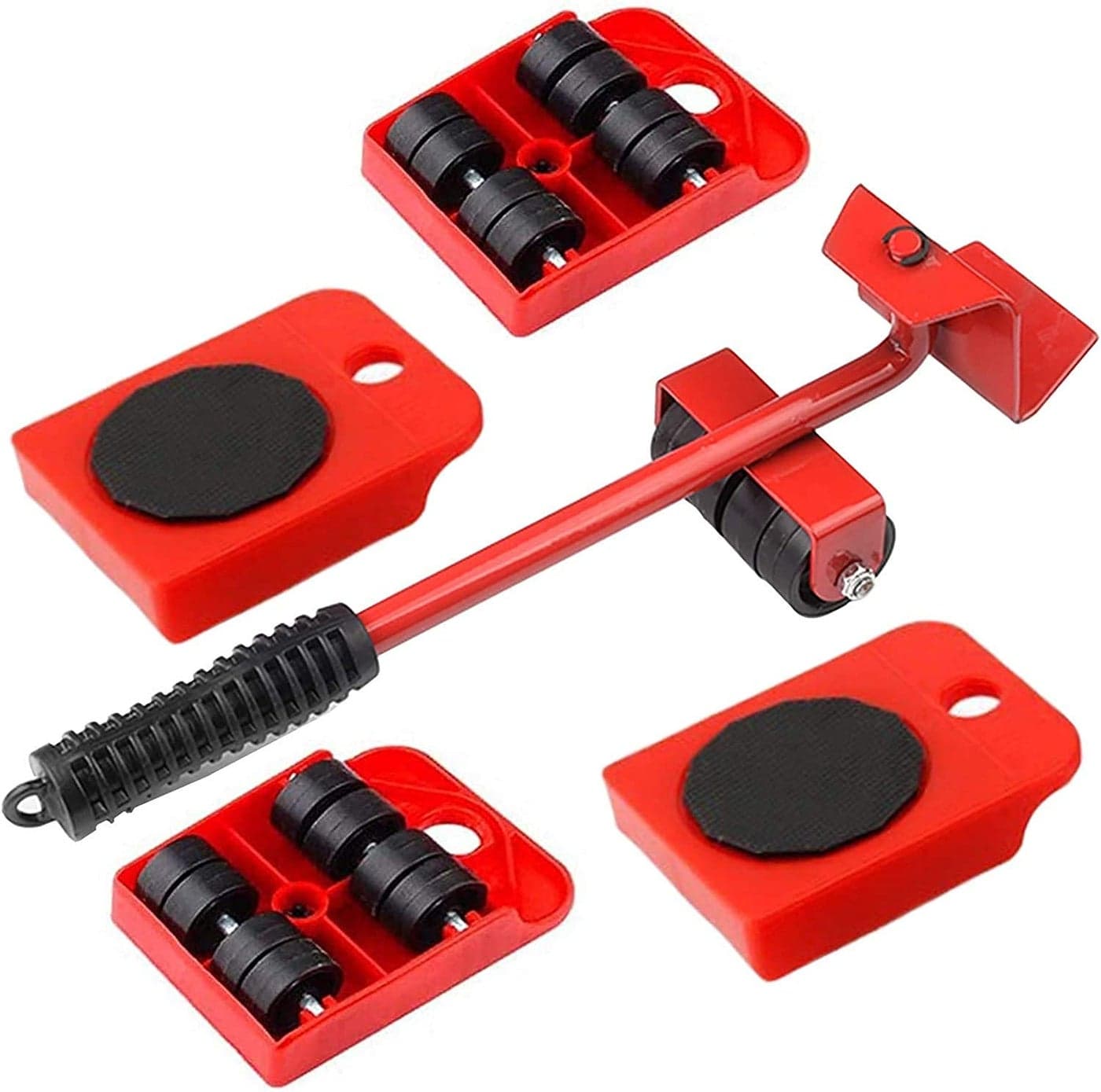 GION Furniture Mover Lifter Tool Set Furniture Lifting Tool Furniture Rollers Lifter with 4 Sliders for All Furniture and Appliances 1Pcs
