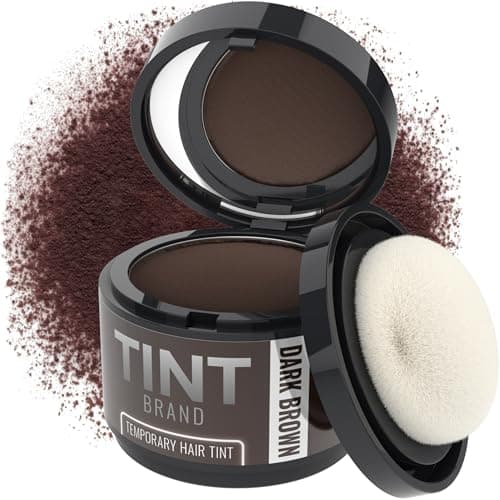 TINT Root Cover Up Hair Powder for Women Men Dark Brown Gray Hair Concealer Root Touch Up Powder