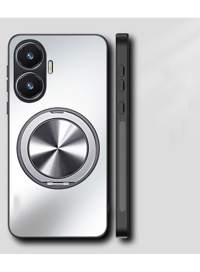 Matte hard case for Redmi Turbo 4 pro with Magnetic Ring, Back Protective Case for Redmi Turbo 4 pro
