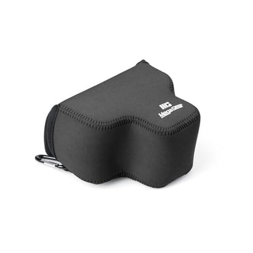 Mega Gear Neoprene Camera Case for Sony Alpha a7C Mark II (28-60mm) - Stylish and Protective Digital Photography Bag - Black