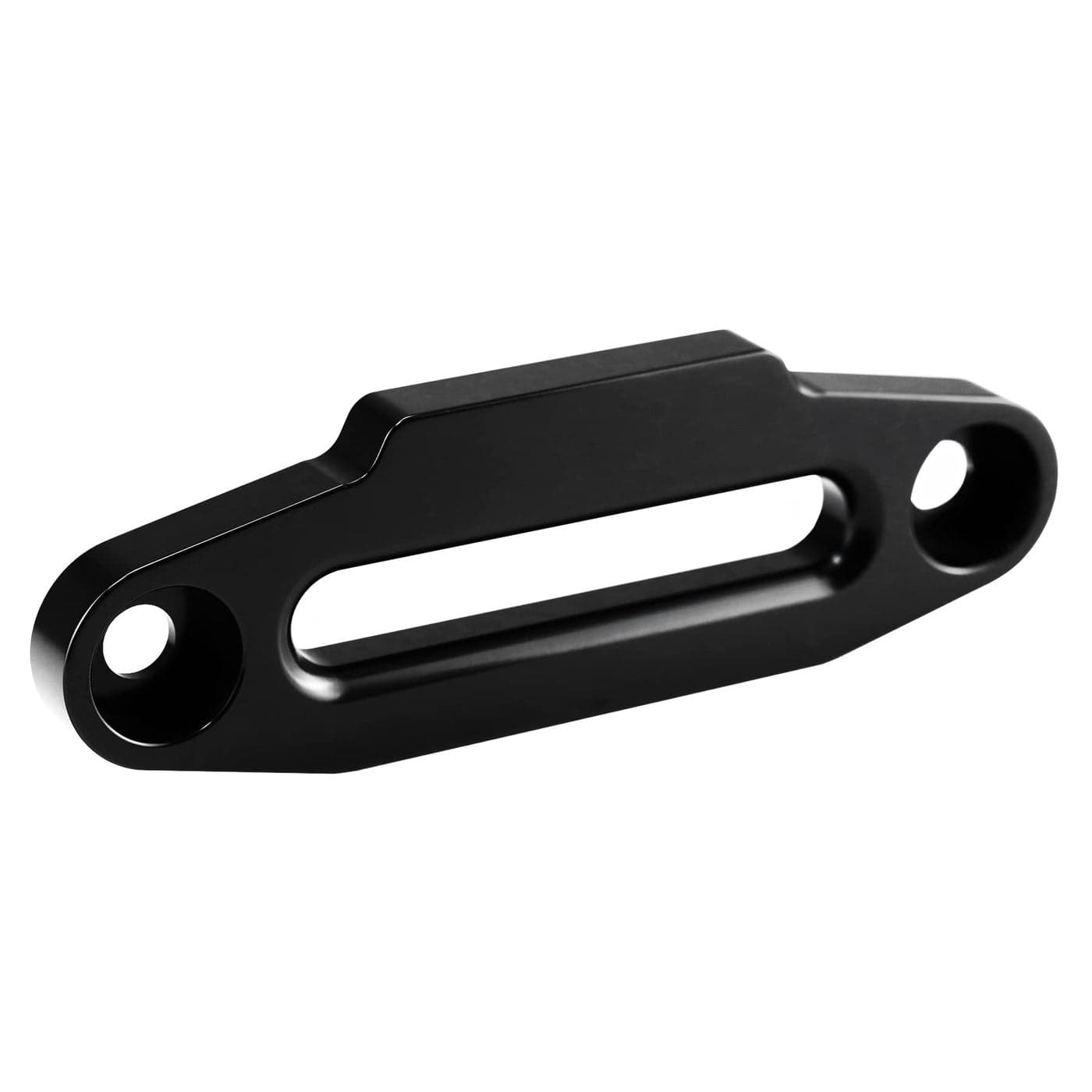 Ucreative Aluminum Hawse Fairlead for UTV 40005500 LBs Winch 6 1524mm Mount Glossy Black