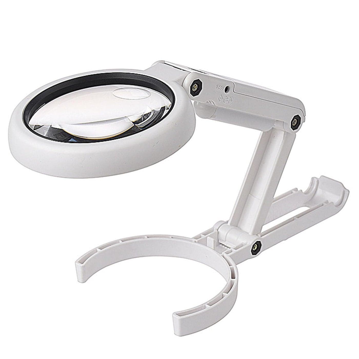 Meichoon Magnifier Glass Table Lamp5X11X Foldable Magnifying Lamp USB Poweredwith 8 LED Lightsfor ReadingHobbiesJewelryTask Crafts or Workbench
