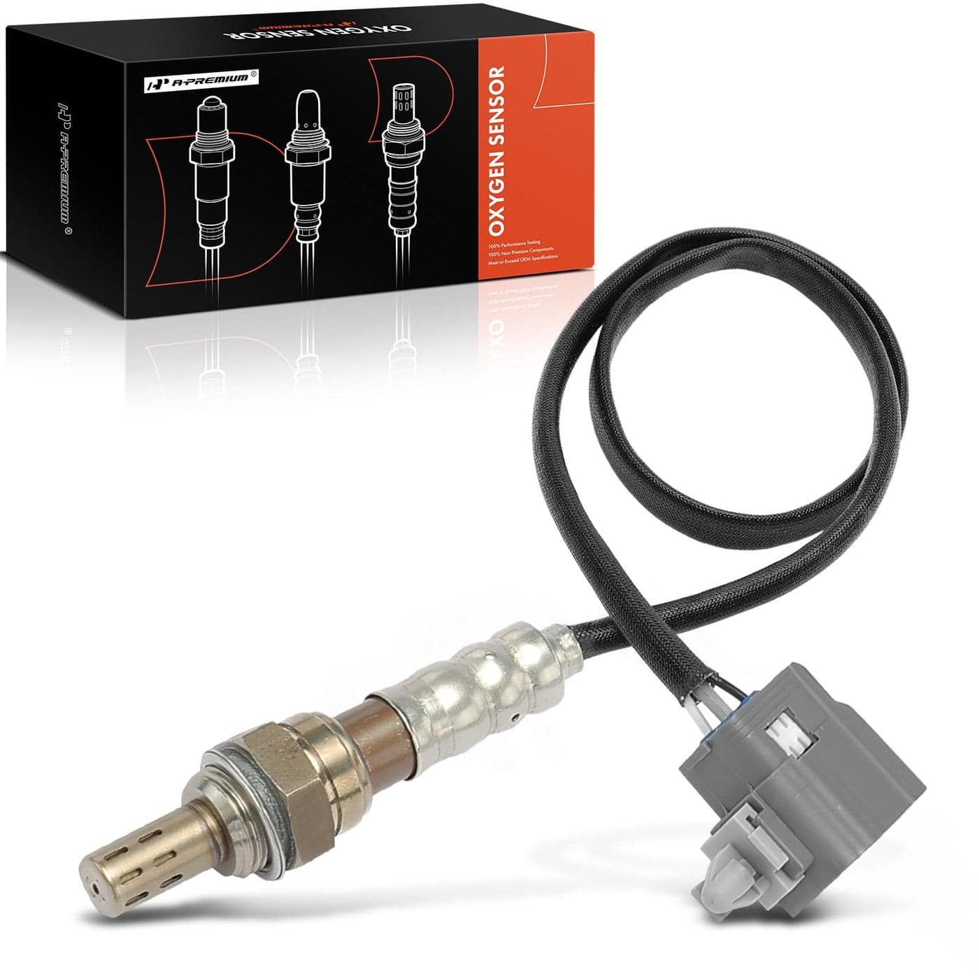 APremium O2 Oxygen Sensor Compatible with Mazda 6 2006 2007 2008 V6 30L Downstream Front Replace 15741