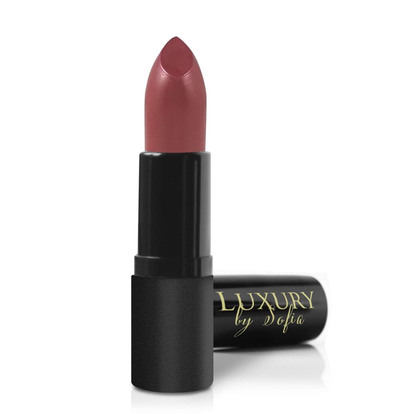 Luxury by Sofia All Natural Lipstick Semi Matte Lip Color Moisturizing Lipstick Non Toxic Non GMO Highly Pigmented Long Lasting Lipstick Vegan Makeup for Women Hope