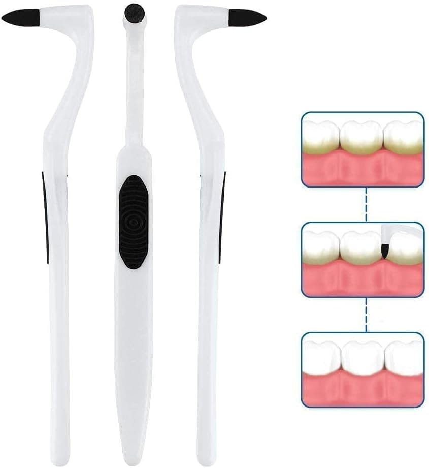 Tooth Stain Remover Dental Plaque Tool Tartar Eraser Polisher Professional Teeth Whitening Polishing Cleaning Kit Home Calculus Removal Effectively NOT Electric Cleaner BrushDentist