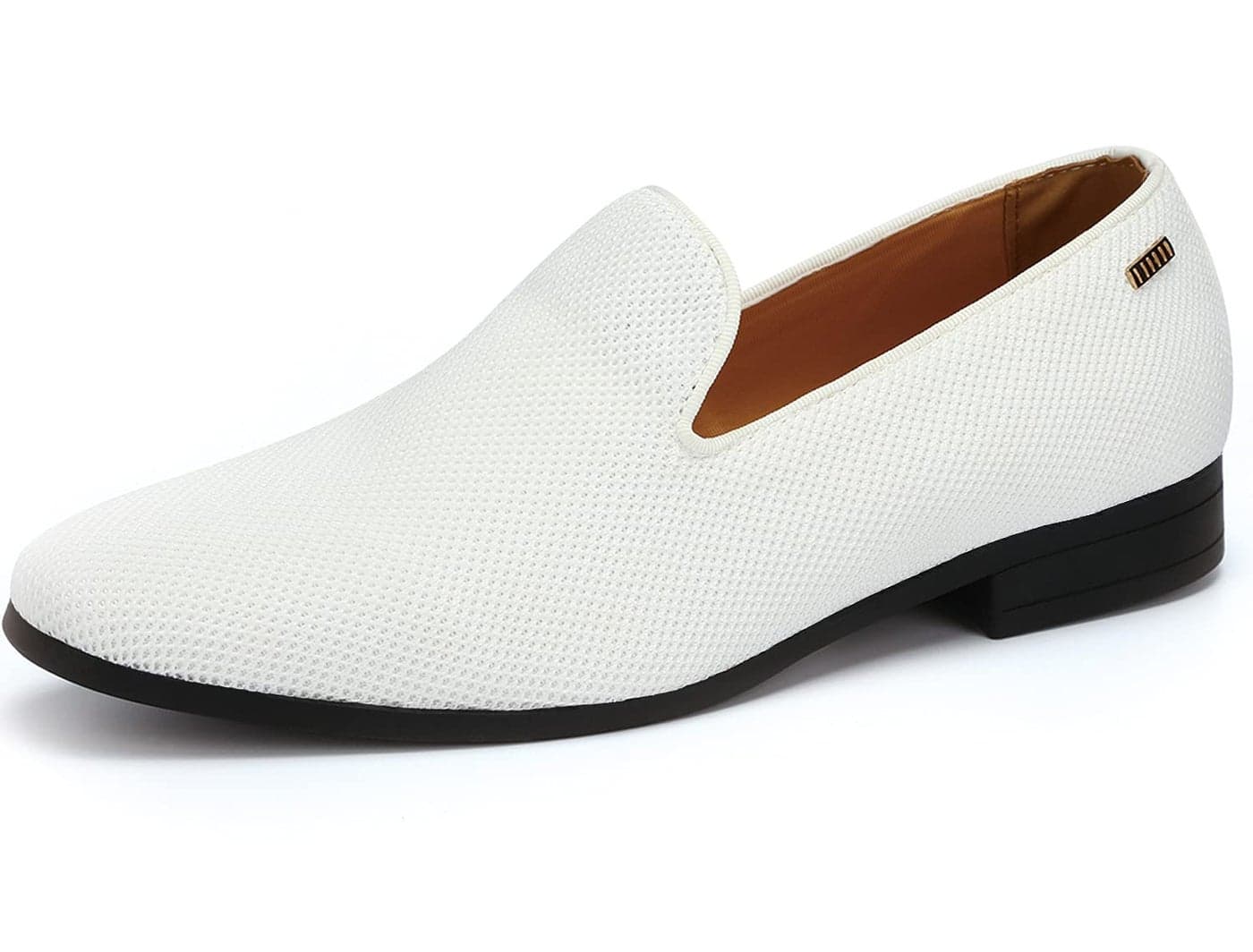 UUBARIS Mens Loafers Dress Slip On Driving City Tuxedo Shoes White Size 12