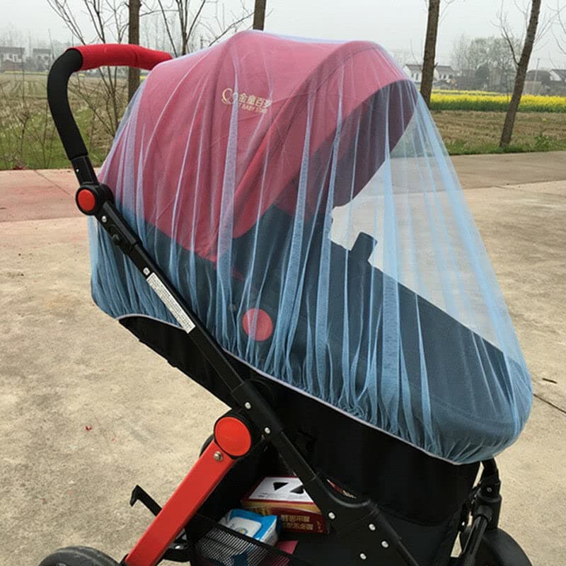 Kolar Washable Mosquito Net for Infants – Polyester Net for Stroller, Carrier, Pram, Car Seat & Cradle | Anti-Mosquito Protection | Blue Color