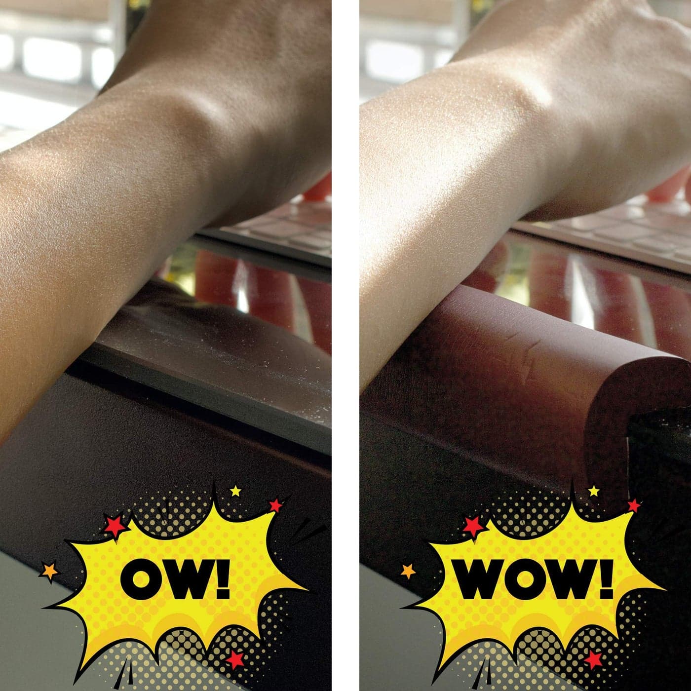 Ergo Edge Protect Your arms from Sharp Table Edges 30 High Density Foam Black