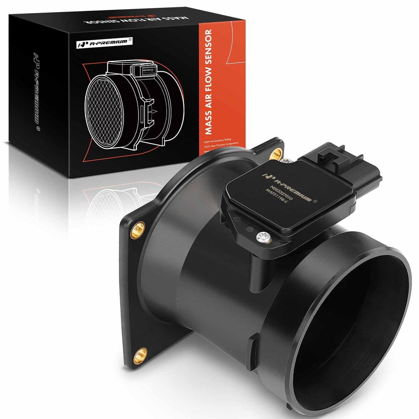APremium Mass Air Flow Sensor Meter Assembly Compatible with Ford Expedition 20032004 Lincoln Navigator 20032004 Replace 3L7U12B579AA 3L7Z12B579AA