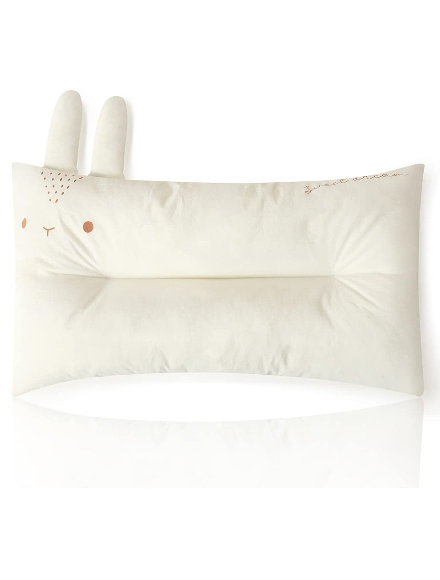 Choc chick Toddler Pillow20X12inches Machine Washable 100 Cotton Pillowcase Soft Hypoallergenic Kids PillowsChild Cute Animal Perfect Toddler Pillows for Sleeping 2 Years Old Rabbit