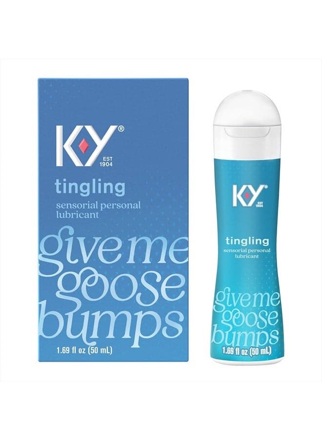 Tingling Water Based Lube, Sensorial Personal Lubricant, 1.69 fl oz