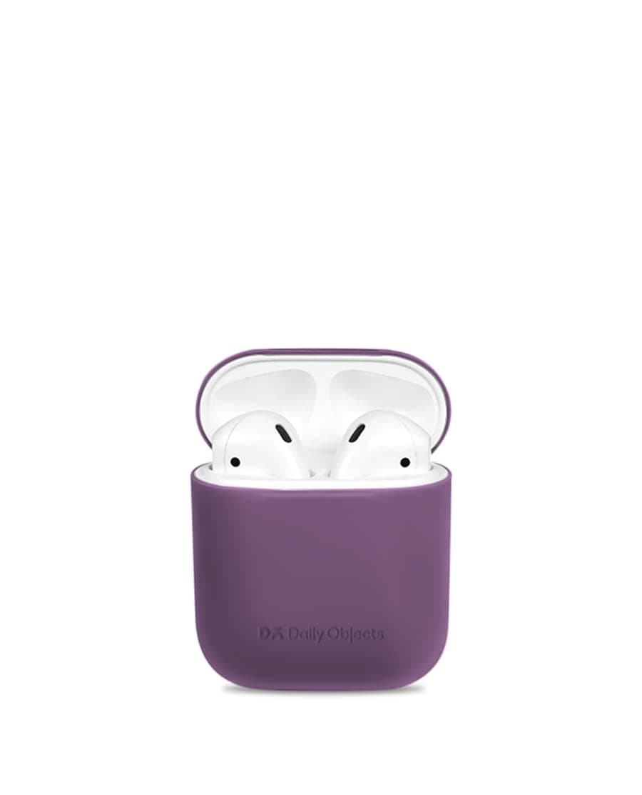DailyObjects Poncho Protective Case Cover for Air pods - (Purple)