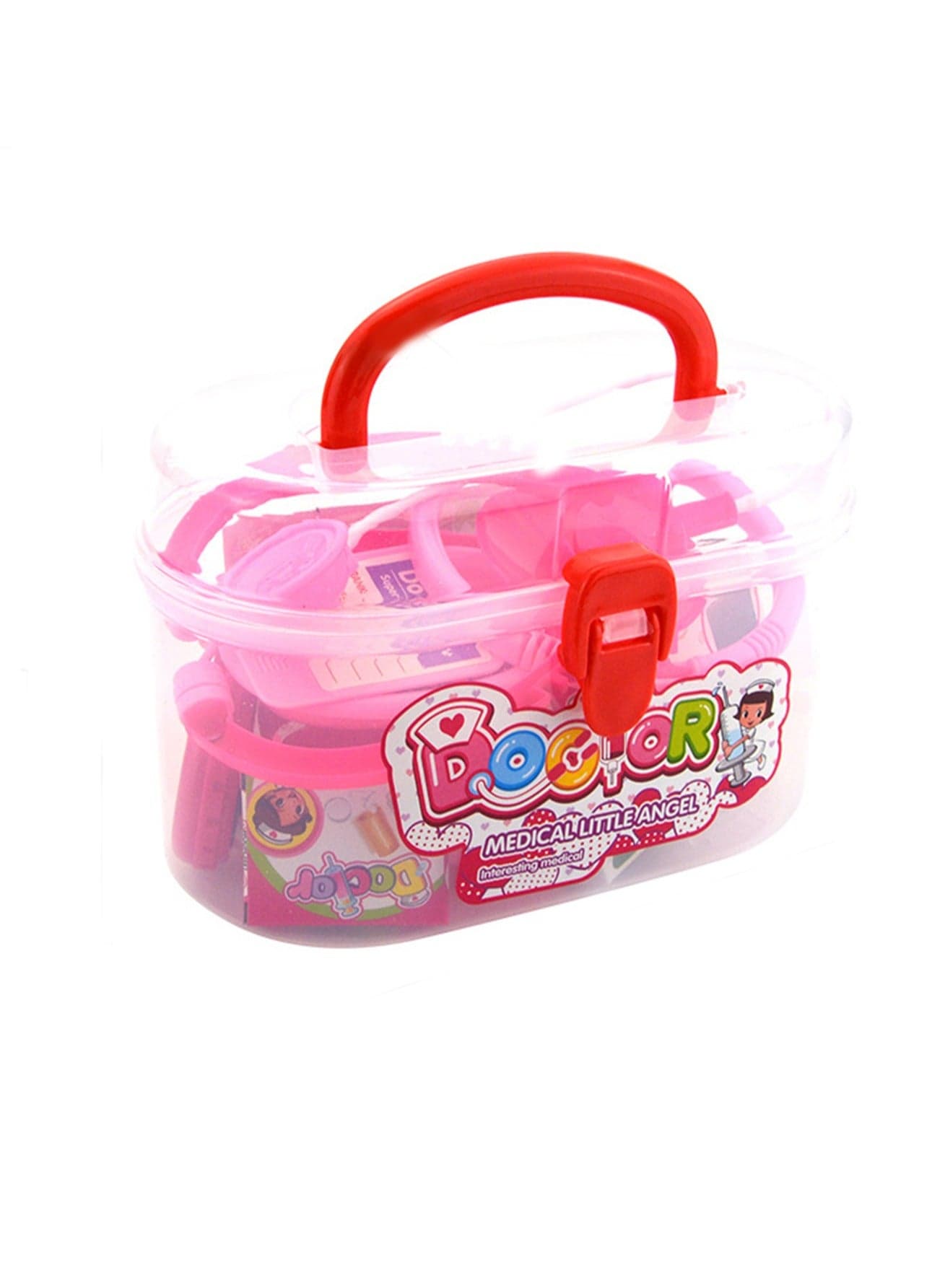The Children Stethoscope Plays The Role Of The Dentist Injection Medical Kit, Simulation Play Doctor Toy Set