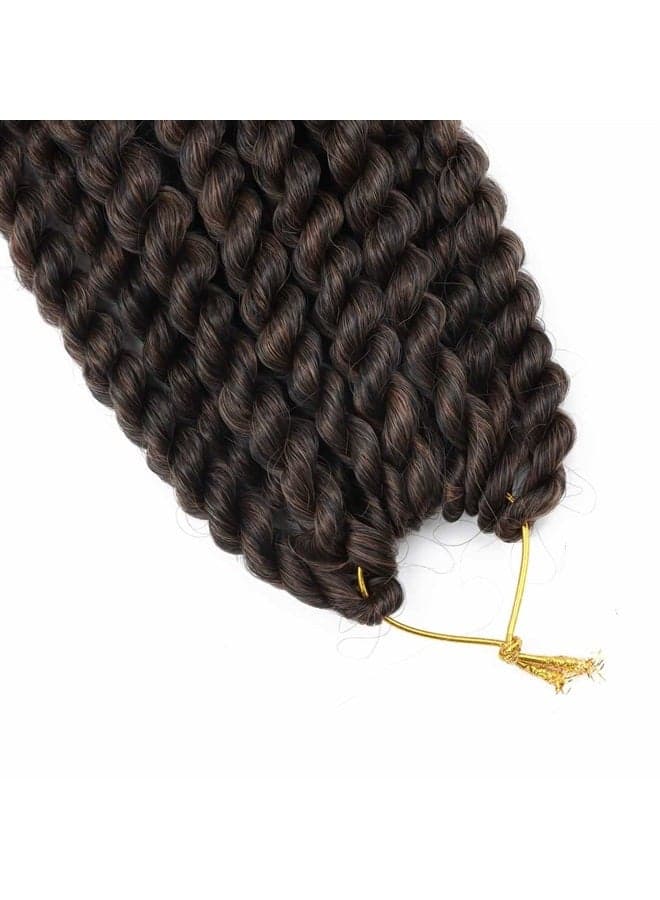 7 Pack Havana Twist Crochet Hair 18 Inch Senegalese Twist Crochet Braids Hair Synthetic Braiding Hair Extensions for Black Women (18inch, T30)…