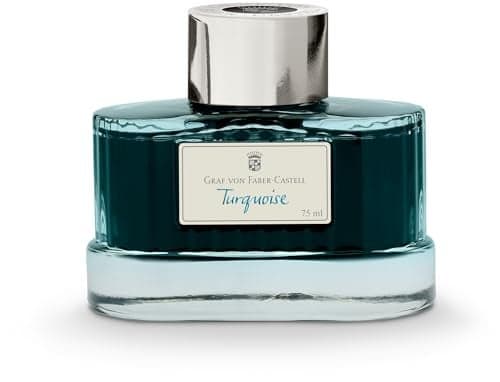 FaberCastell GRAF 141010 Ink Glass 75 ml Turquoise