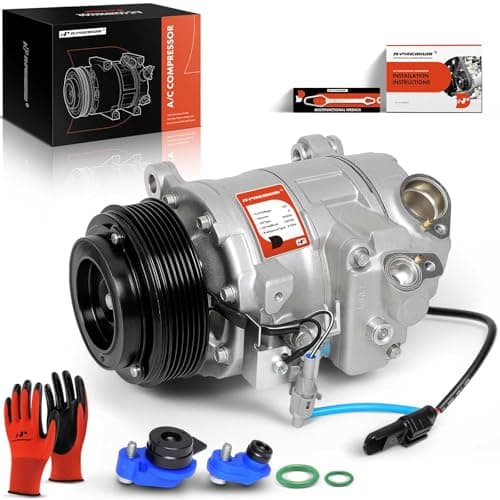 A-Premium Air Conditioner AC Compressor with Clutch Compatible with BMW X5 320i 328i 428i 528i 535i 228i 328d 535d 740Ld GT xDrive Gran Coupe