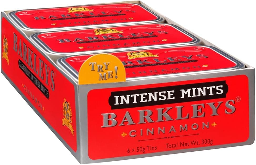 Barkleys Cinnamon Mints - Pack of 6