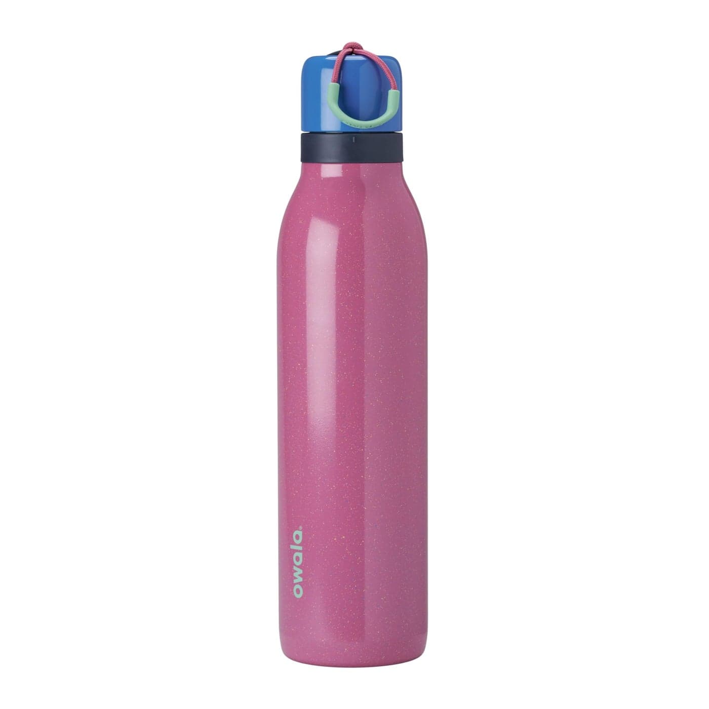 Owala FreeSip Twist Insulated Stainless Steel Water Bottle with Straw for Sports and Travel BPAFree 24oz Bubble Gum