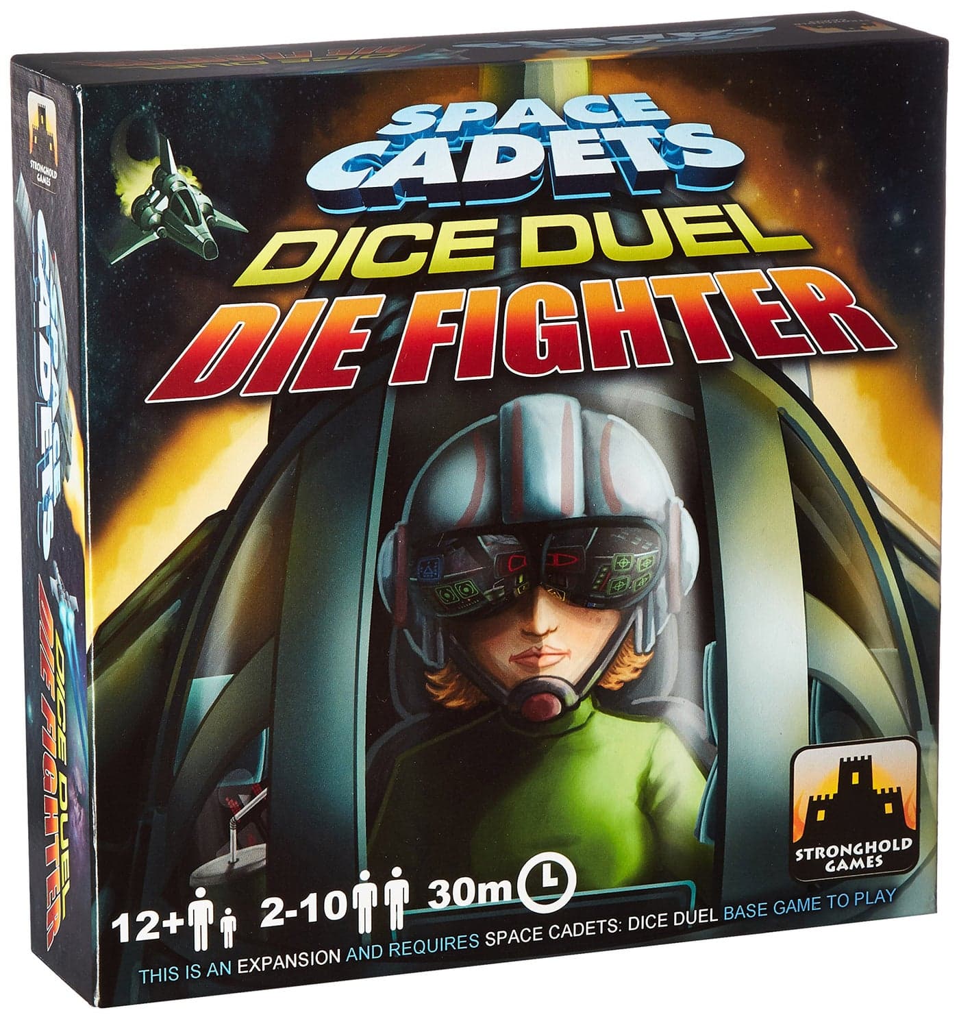 Stronghold Games Space Cadets Dice Duel Die Fighter Exp Game