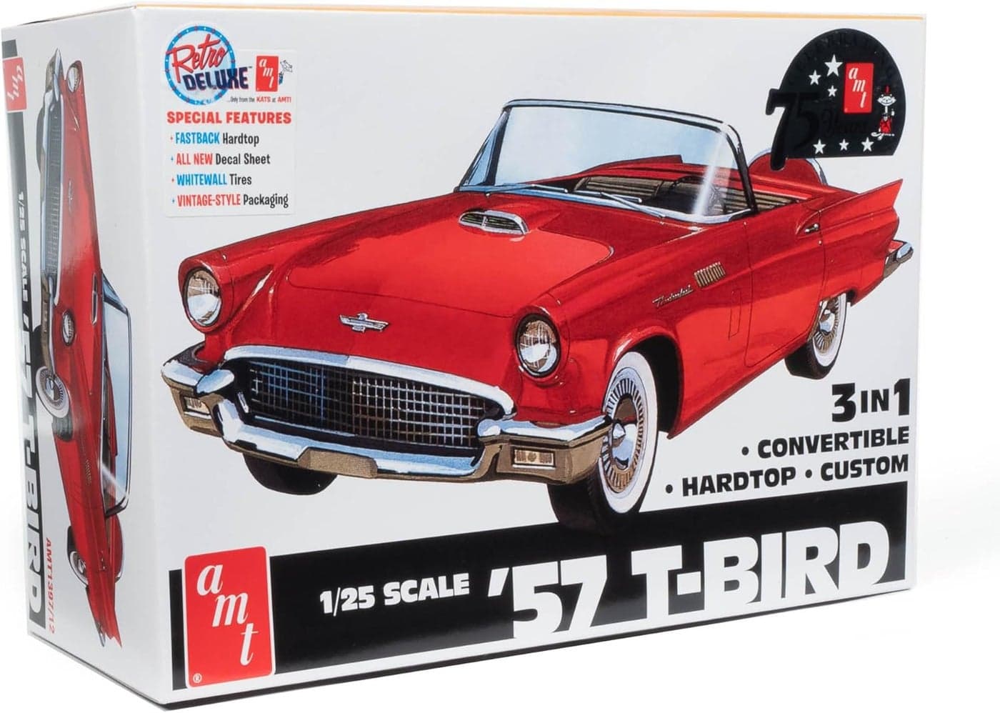 AMT 1957 Ford Thunderbird 125 Scale Model Kit