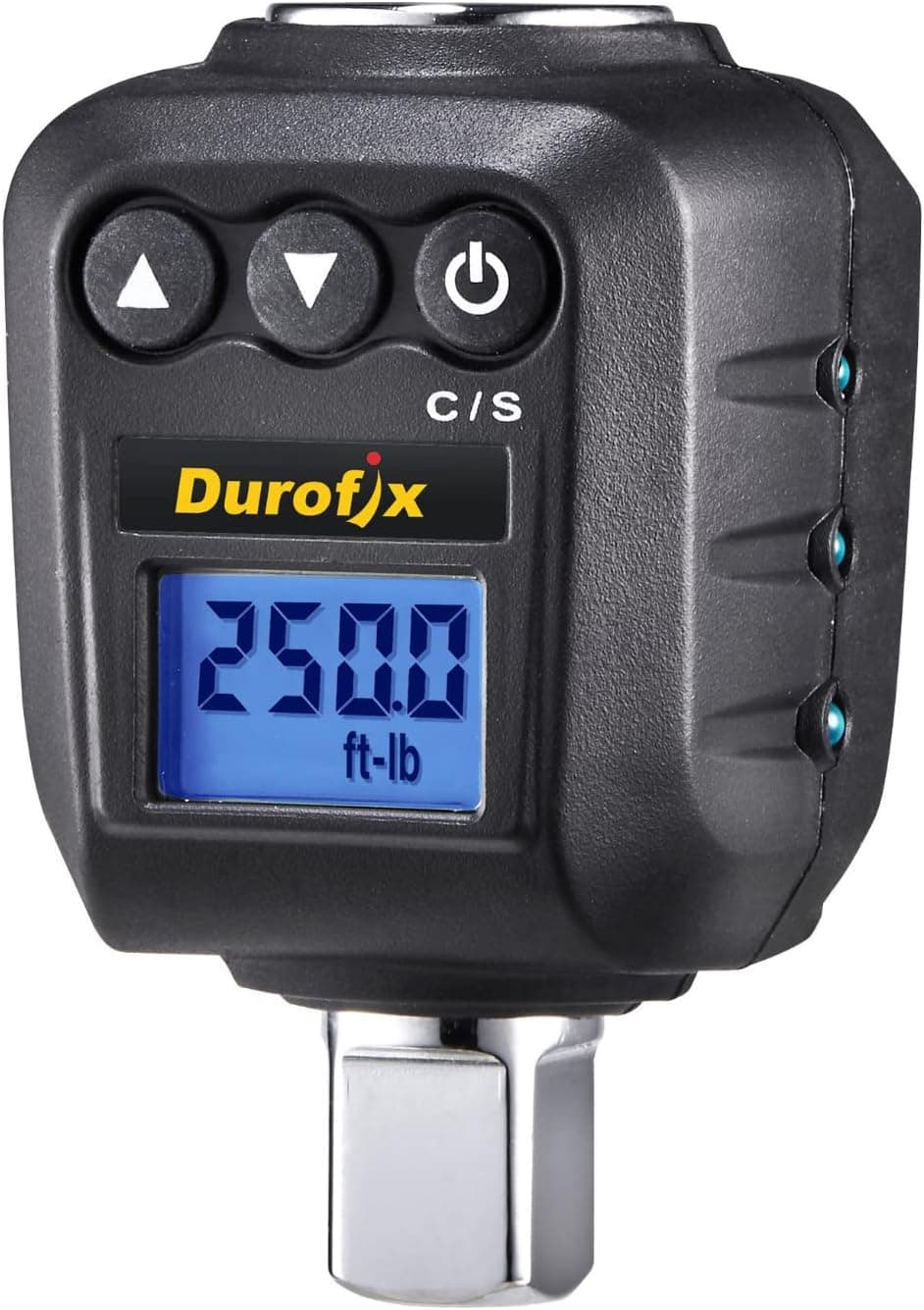 Durofix RM602-4A 3/8” Digital Torque Adapter (25 to 250 ft-lbs) with Buzzer and LED Notification