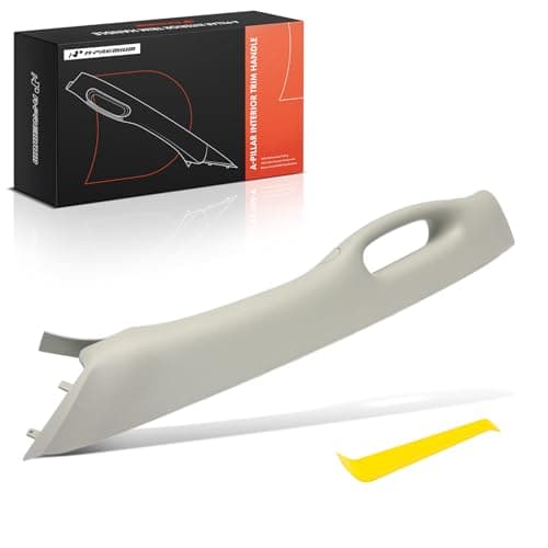 APremium Front Left A Pillar Grab Handle Molding Trim Compatible with 20022010 Dodge Ram 1500 2500 3500 4500 5500 Pickup Truck Replace 1TE75BD1AA 1TE75TL2AA 5GR29TL2AF 5GR29TL2AG