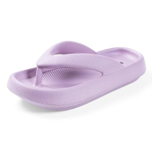 DOCTOR EXTRA SOFT Women's Classic Ultra Soft Flip Flops/Slippers with Cushion FootBed for Adult | Comfortable & Light Weight| Stylish & Anti-Skid| Waterproof & Everyday Use Slip-on Ladies Girls D-541