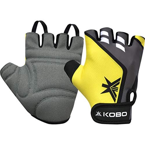 Kobo WTG-28-SMALL Weight Lifting Gym Gloves Hand Protector for Fitness Training