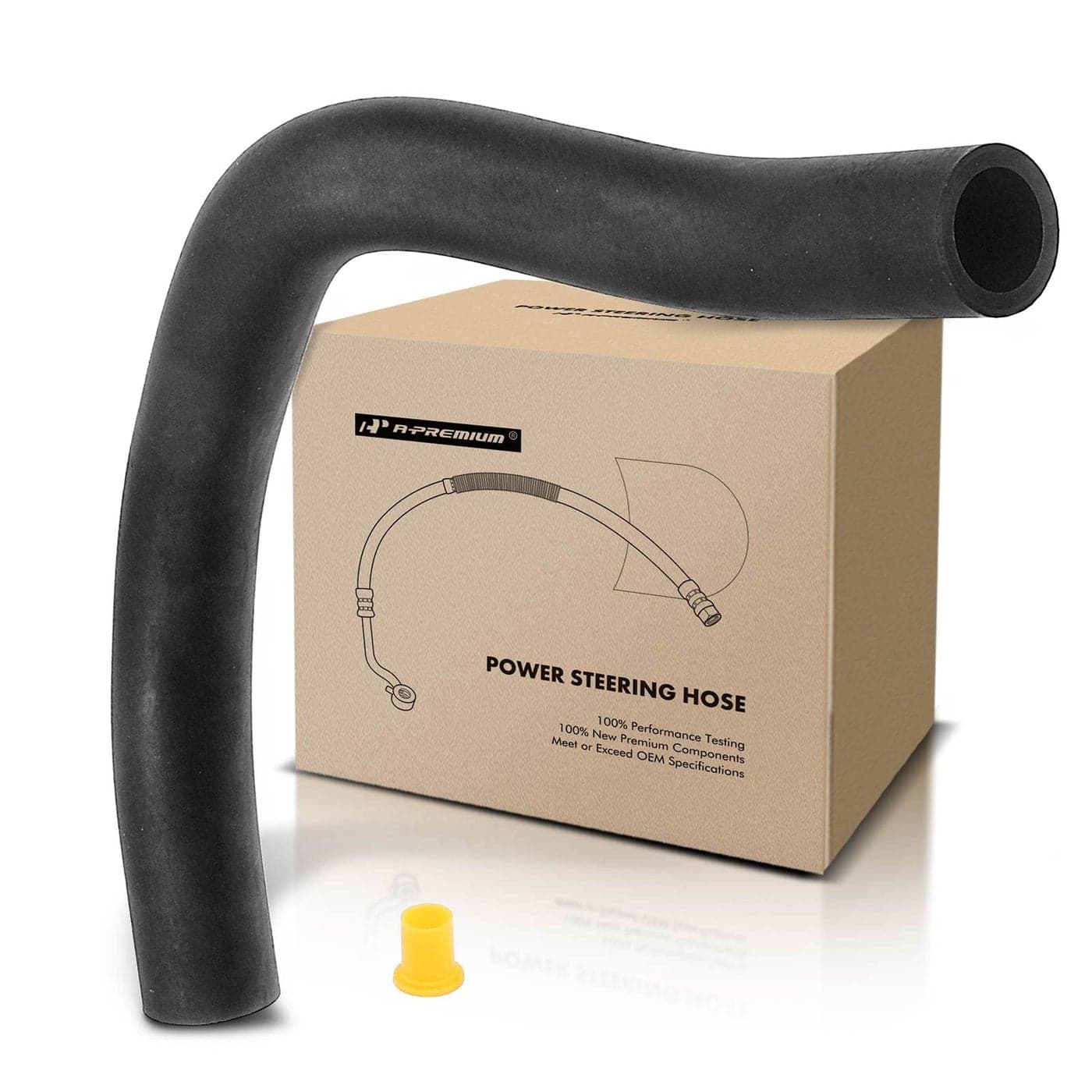 APremium Power Steering ReservoirSuction Line Hose Assembly Compatible with Honda Accord 20082012 Crosstour 20122015 24L Reservoir To Pump